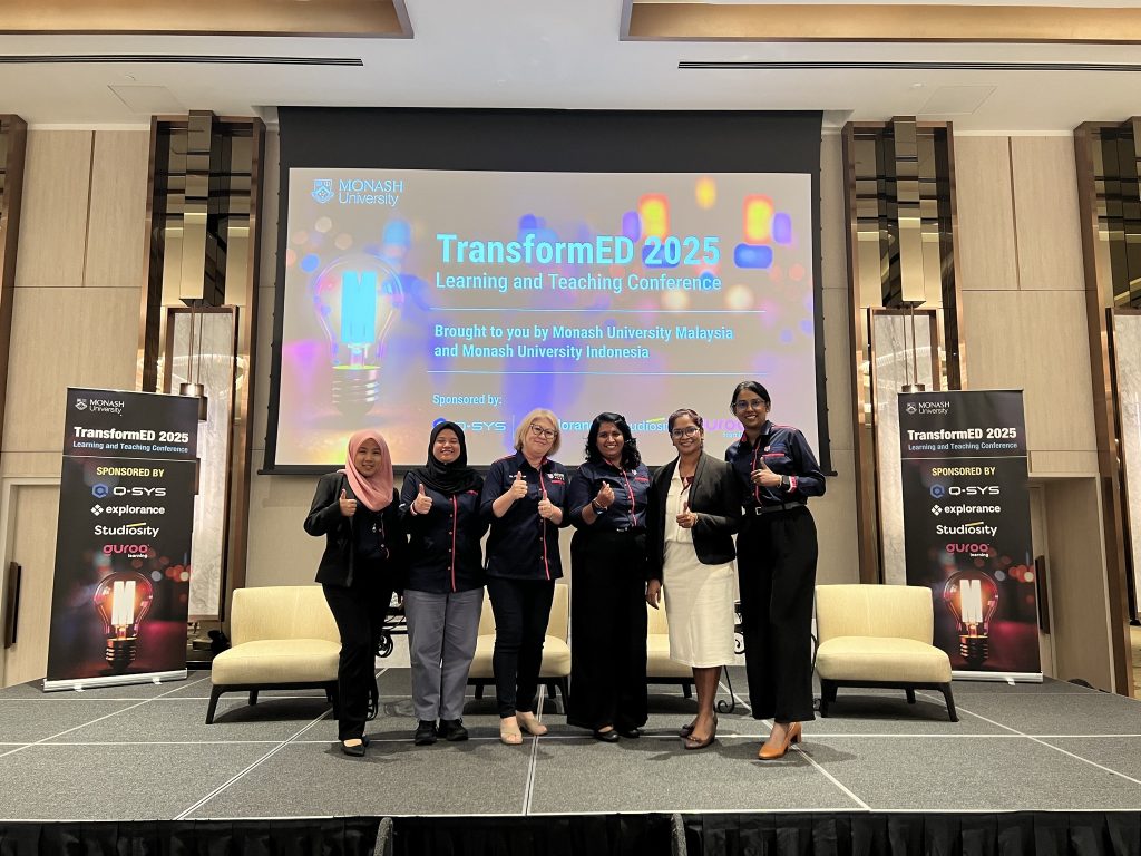 SUC FBM Lecturers Attended TransformED 2025 at Monash University Malaysia
